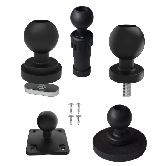 1 Inch Ball Mounts with Base Options