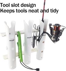 BTI-09E-6011 Tube Fishing Rod Holder with 3 tubes
