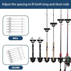 BTI-09E-6103 Fishing Rod Holder (6 sets)