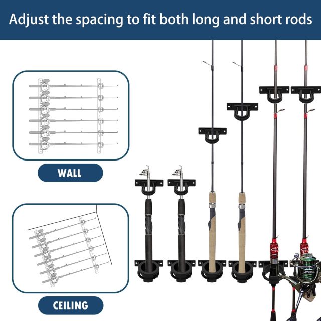 BTI-09E-6103 Fishing Rod Holder (6 sets)