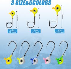 BTI-05D-RC081 Crappie Jigs and Lures Kit (Without spinners)