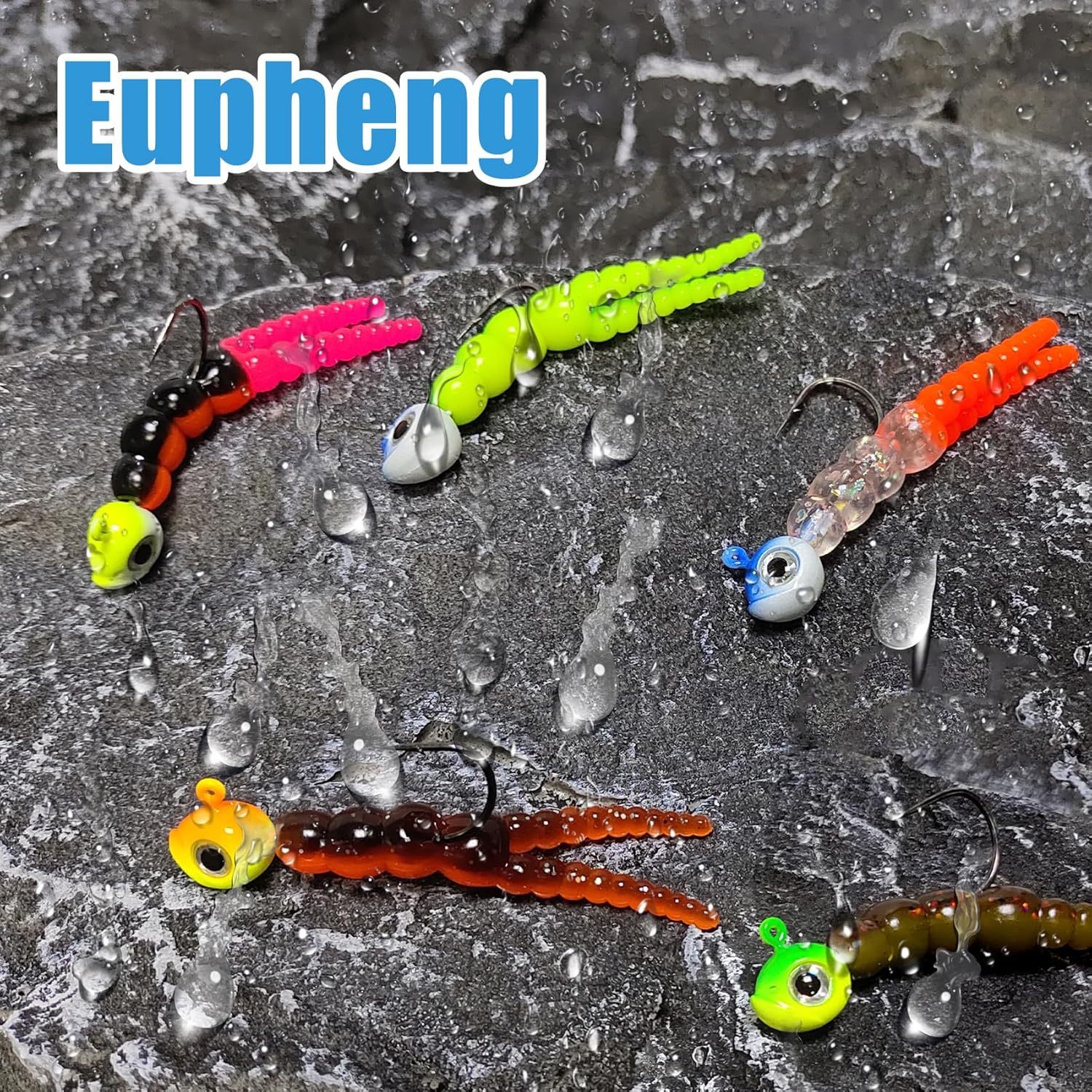 BTI-05D-RC081 Crappie Jigs and Lures Kit (Without spinners)
