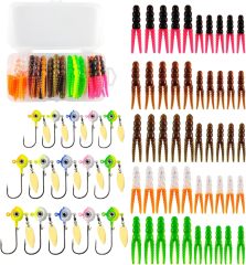 BTI-05D-RC082 Crappie Jigs and Lures Kit (With spinners)