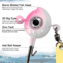 BTI-05D-RC082 Crappie Jigs and Lures Kit (With spinners)