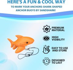 BTI-14A-2012 Shark-Shaped Floating Anchor Marker Buoy