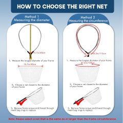 Rubber net replacement repair kit