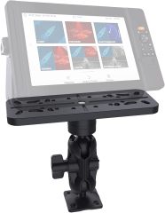 BTI-14A-5000 Rectangular fish finder plate + 1.5 inch ball head + base
