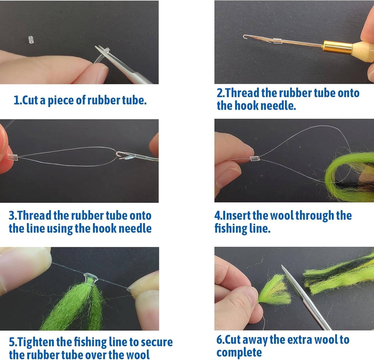BTI-09E-6001 Wool Strike Indicator DIY Kit