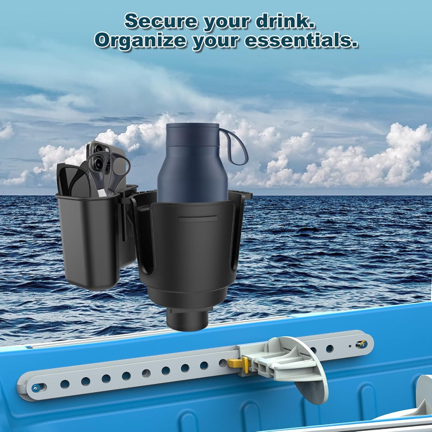 BTI-14A-1001 Cup Holder With storage box