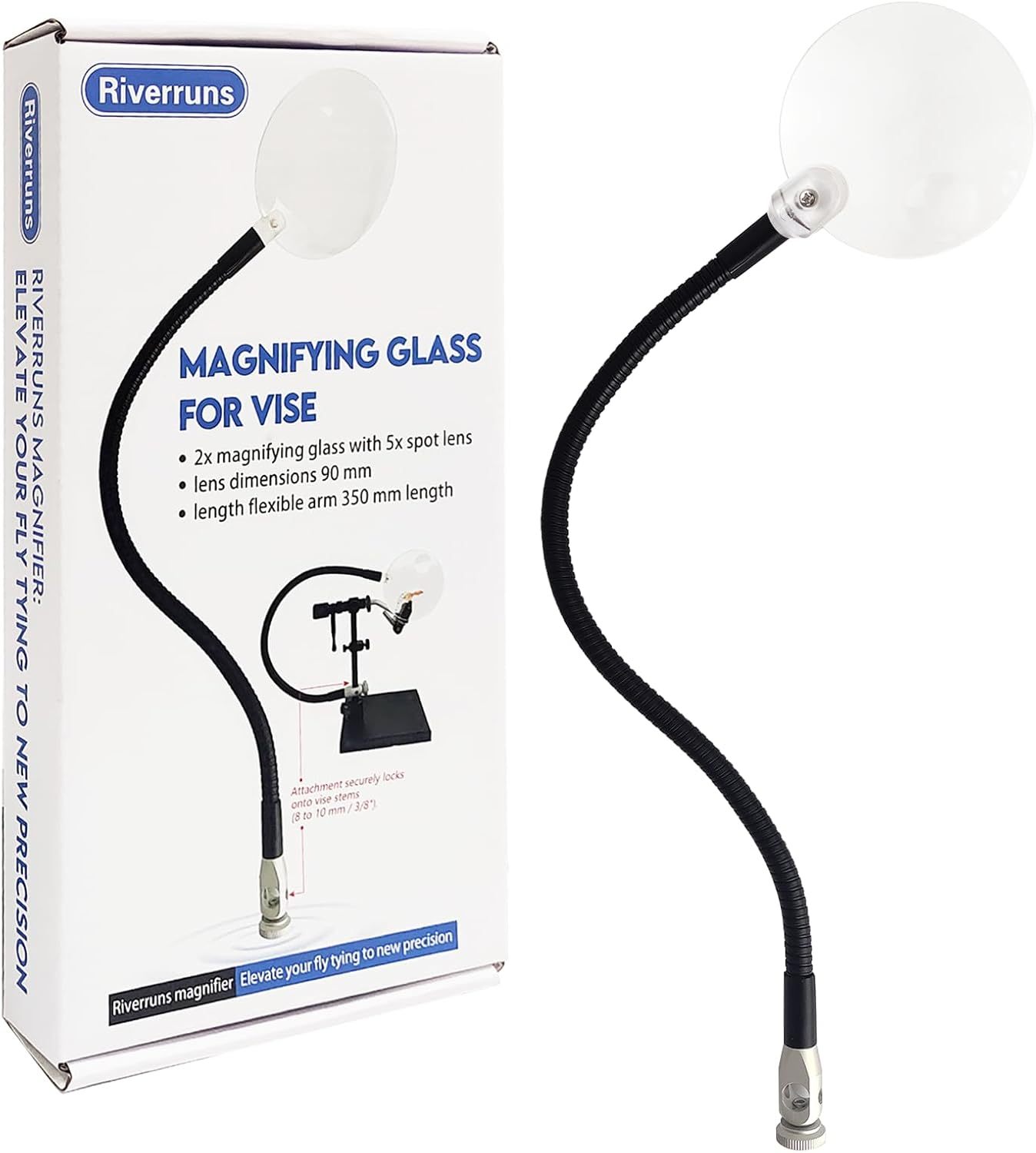 BTI-09E-6320 Magnifying Glass for Fly Tying