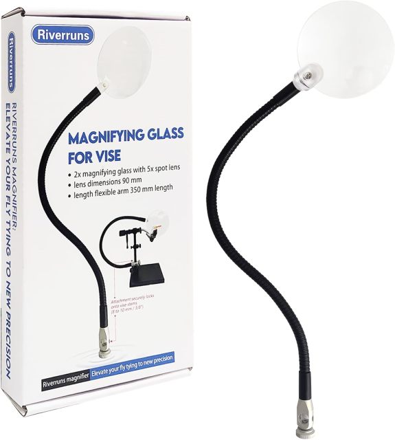 BTI-09E-6320 Magnifying Glass for Fly Tying