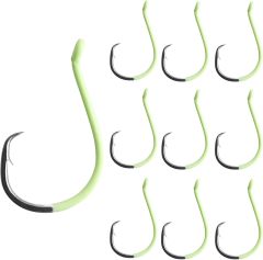 BTI-06B-7385 Sports Circle Hooks Glow in Dark
