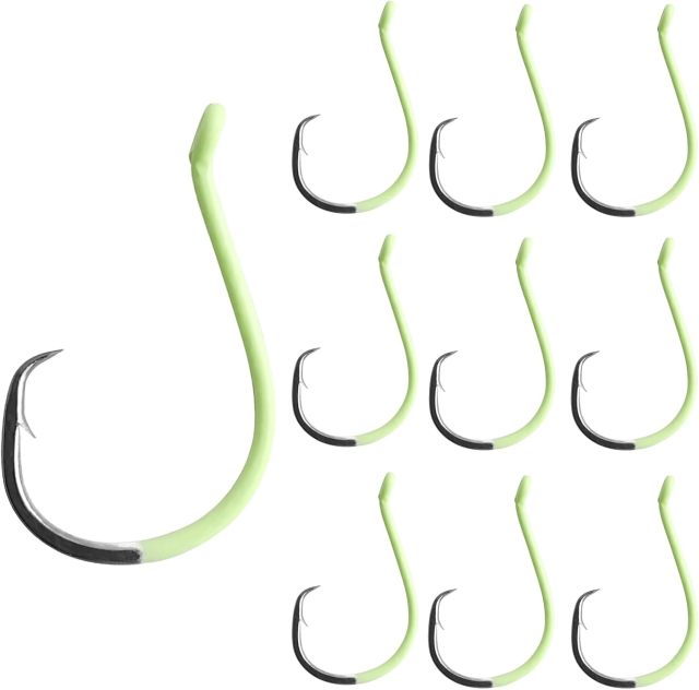 BTI-06B-7385 Sports Circle Hooks Glow in Dark
