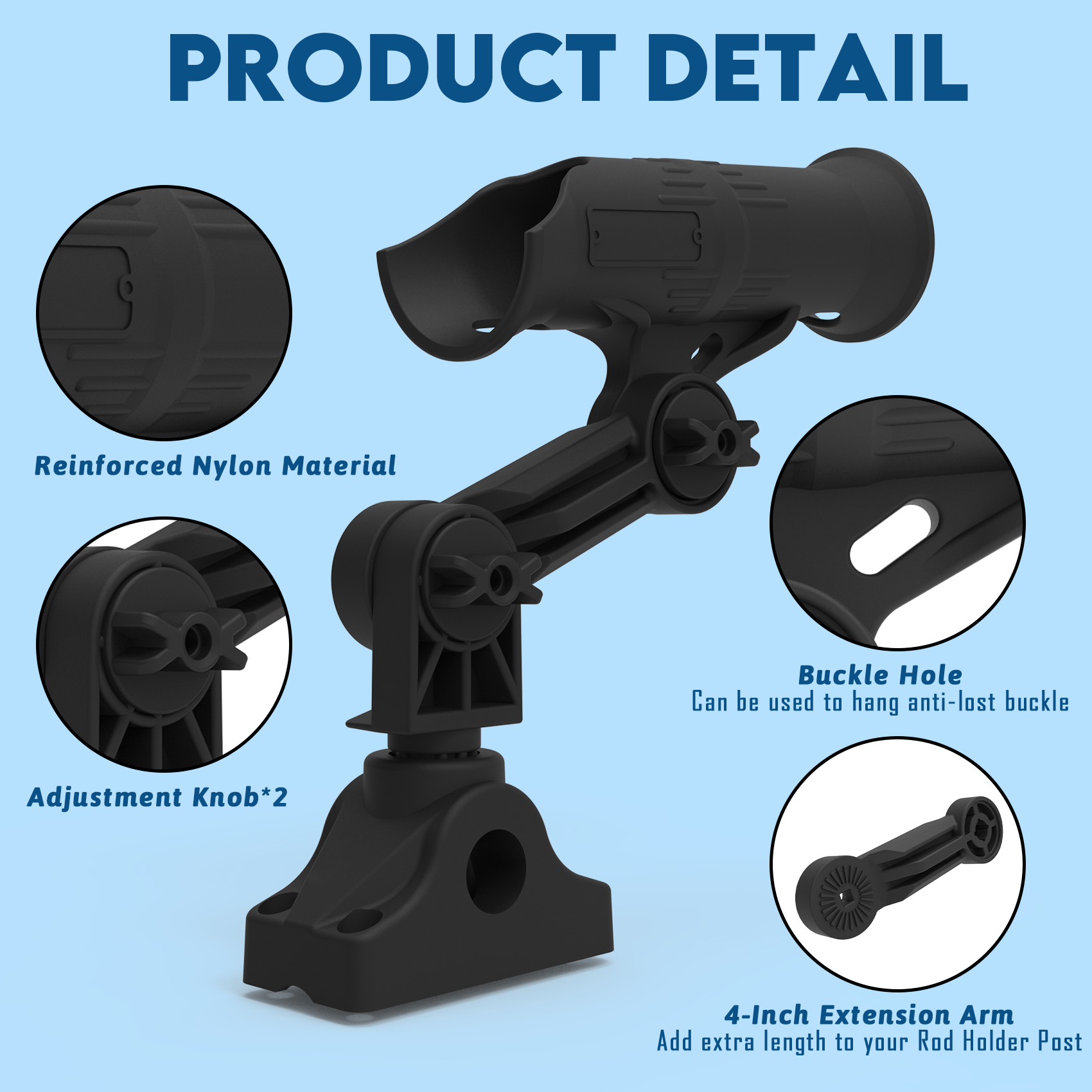 BTI-14A-4001 RHB03-D Double-ended Rod Holder
