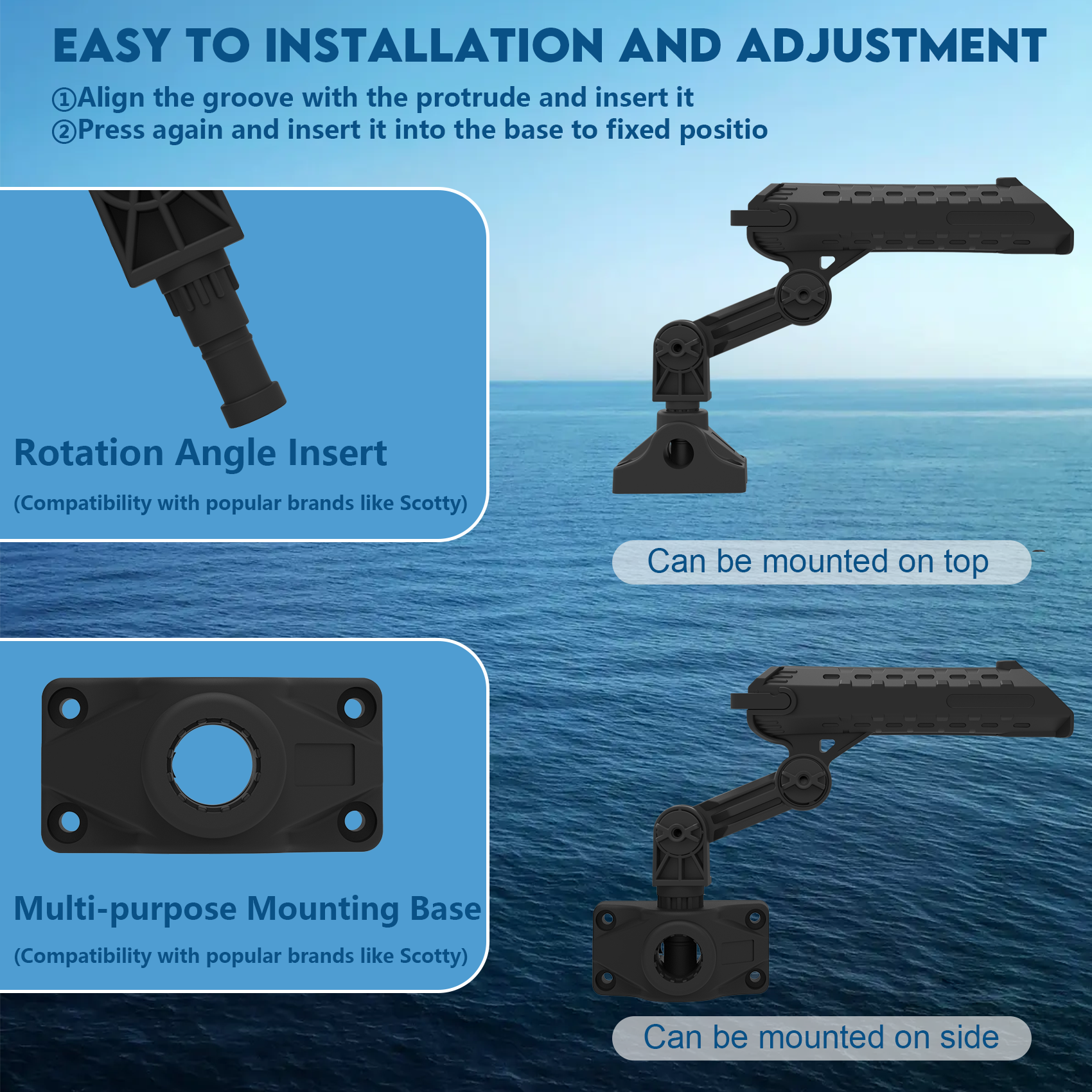 BTI-14A-4001 RHB03-E Tube Rod Holder