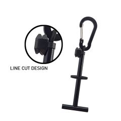 BTI-09E-501P Tippet T Holder with Line Cutter