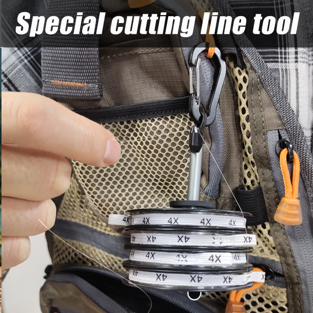 BTI-09E-501P Tippet T Holder with Line Cutter