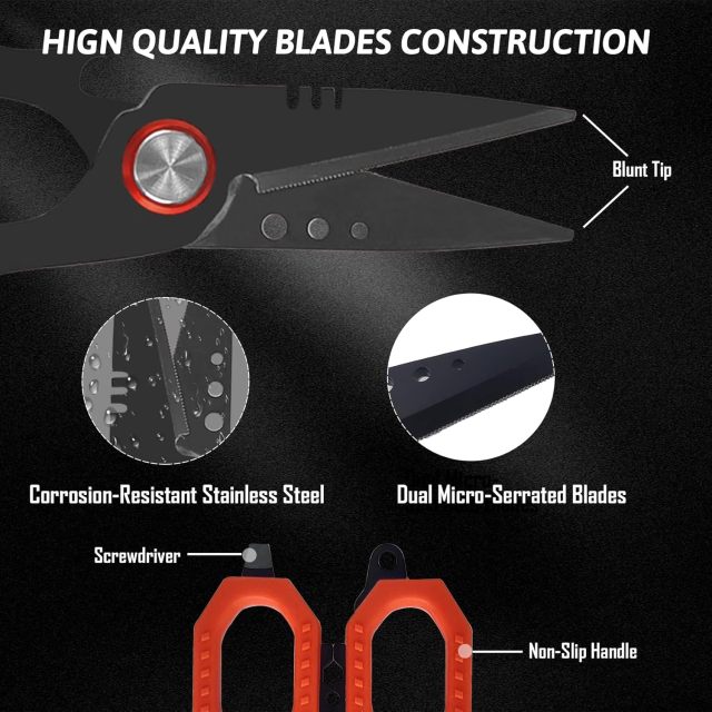 BTI-09E-1203 4.7 inch Multi Function Scissors