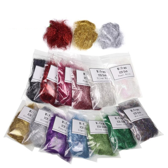 BTI-09D-7202 Long Fly Tying Ice Dubbing Fiber