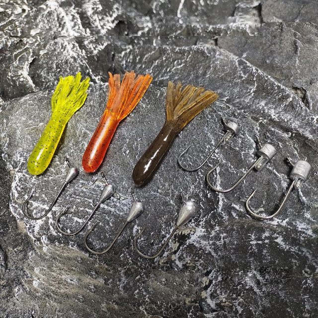 BTI-05D-087 Tube Baits Fishing Kit (With Tube Jig)