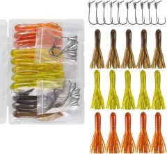 BTI-05D-087 Tube Baits Fishing Kit (With Tube Jig)