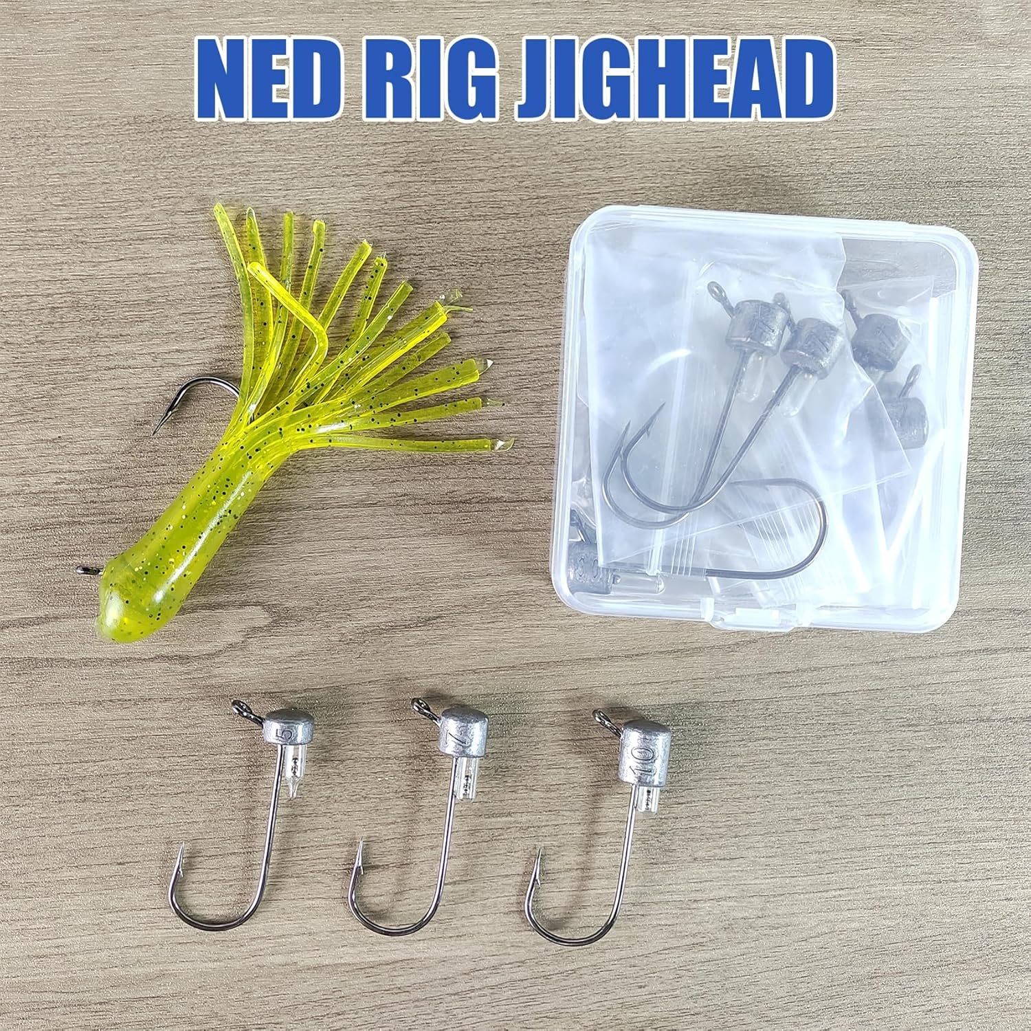 BTI-08B-409 Rattle Tube Jig Heads