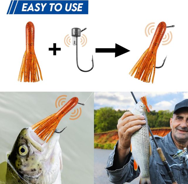 BTI-05D-088 Tube Baits Fishing Kit (With Rattle Jig)