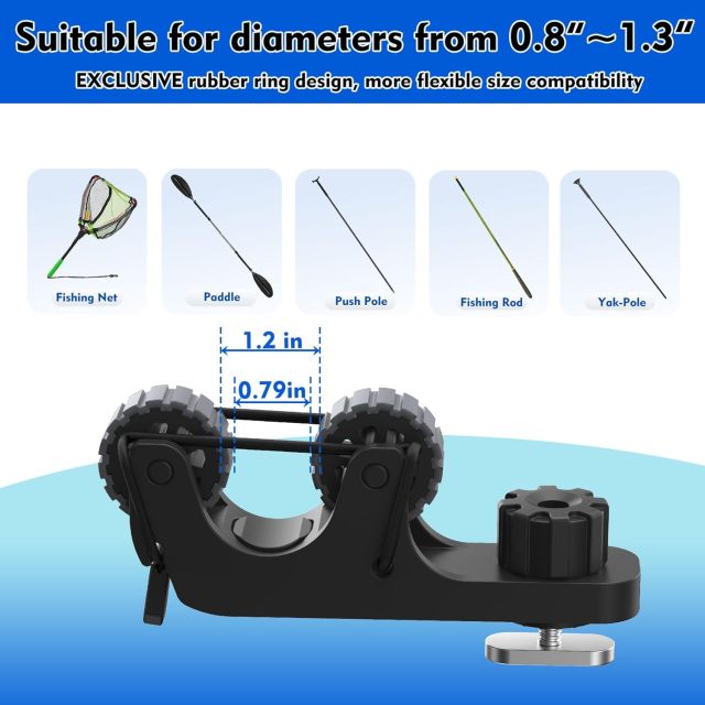BTI-14A-1006 Long Arm Kayak Paddle Holder