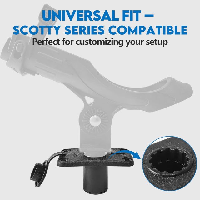 BTI-14A-2001 Flush Deck Mount with Rain Cap