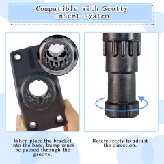 BTI-14A-2001 Mounting bracket without buttons