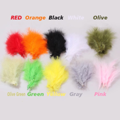 BTI-09D-4026 Turkey Marabou Blood Feather