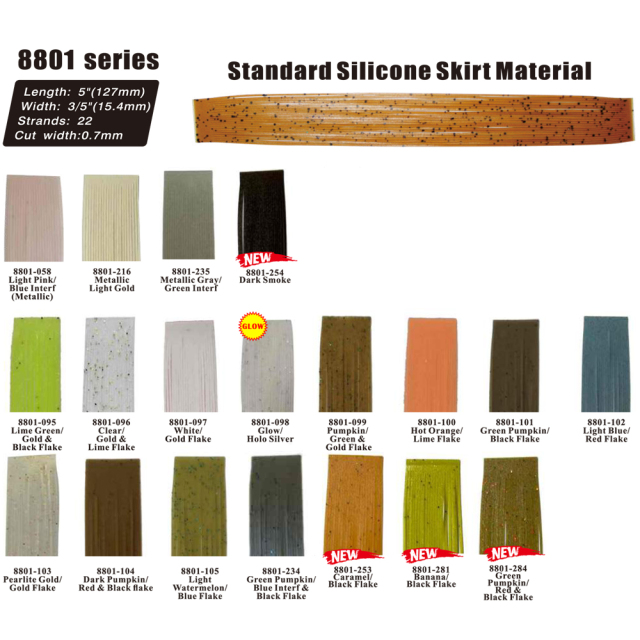BTI-8801 Standard Silicone Skirt