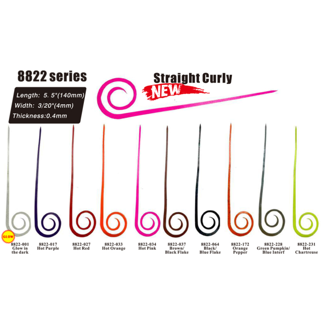 BTI-8822 Straight Curly