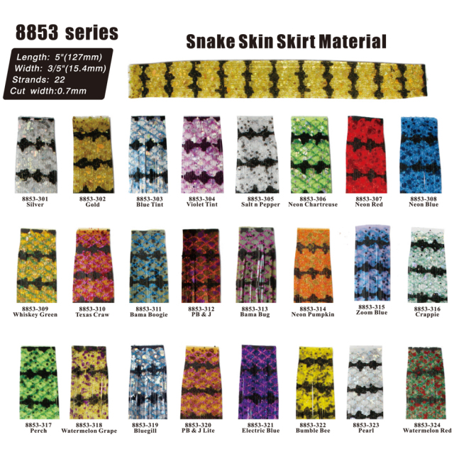 BTI-8853 Snake Skin Skirt