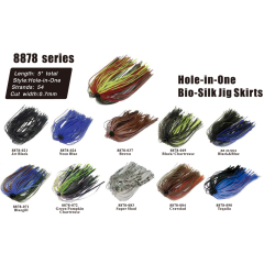 BTI-8878 Hole-in-One Bio-Silk Jig Skirt