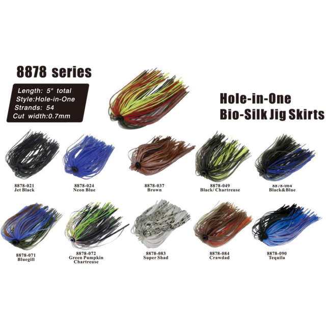 BTI-8878 Hole-in-One Bio-Silk Jig Skirt