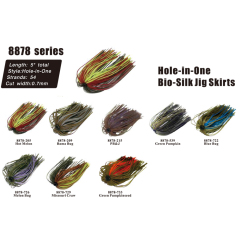 BTI-8878 Hole-in-One Bio-Silk Jig Skirt