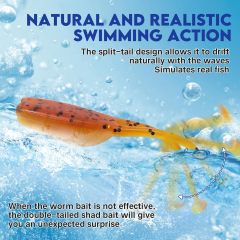 BTI-05D-093 Two-tailed Tadpole Lures