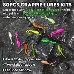 BTI-05D-093 Two-tailed Tadpole Lures