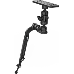 BTI-14A-2014P Transducer Mounting Arm with 1.5" Plate Ball Base & Fishfinder Base