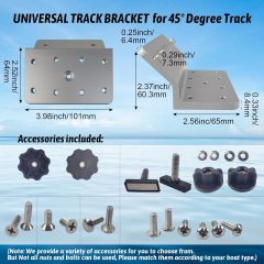 14A200130 BTI-14A-2001 45°Universal Track Aluminum Bracket
