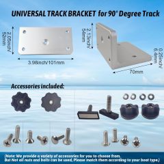 14A200131 BTI-14A-2001 90°Universal Track Aluminum Bracket