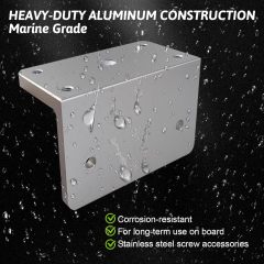 14A200131 BTI-14A-2001 90°Universal Track Aluminum Bracket