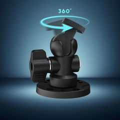 14A500203 BTI-14A-5002 1 inch Single Socket Arm with Round Swivel Plate