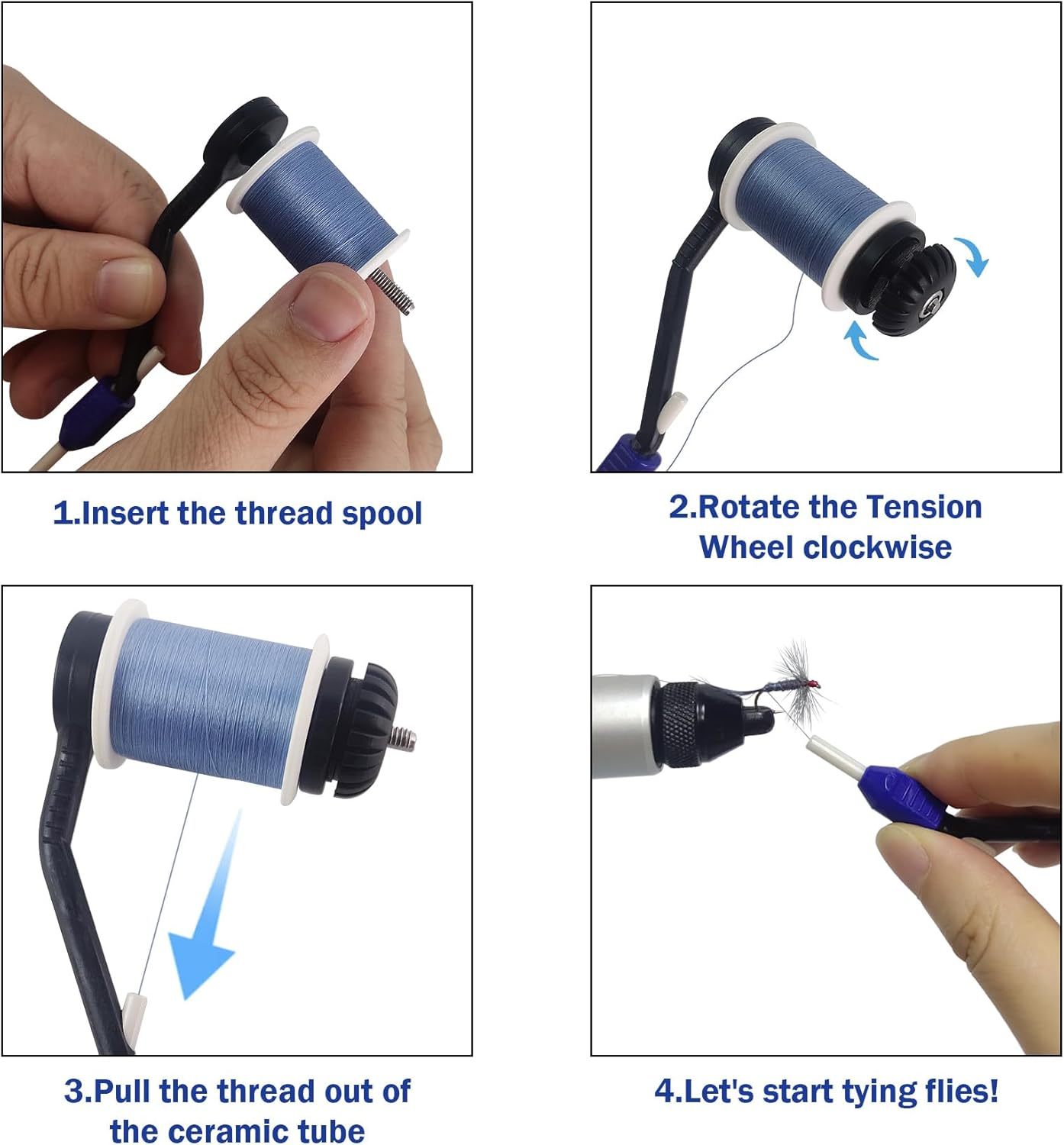 BTI-09E-6198 Ceramic Bobbin Holder