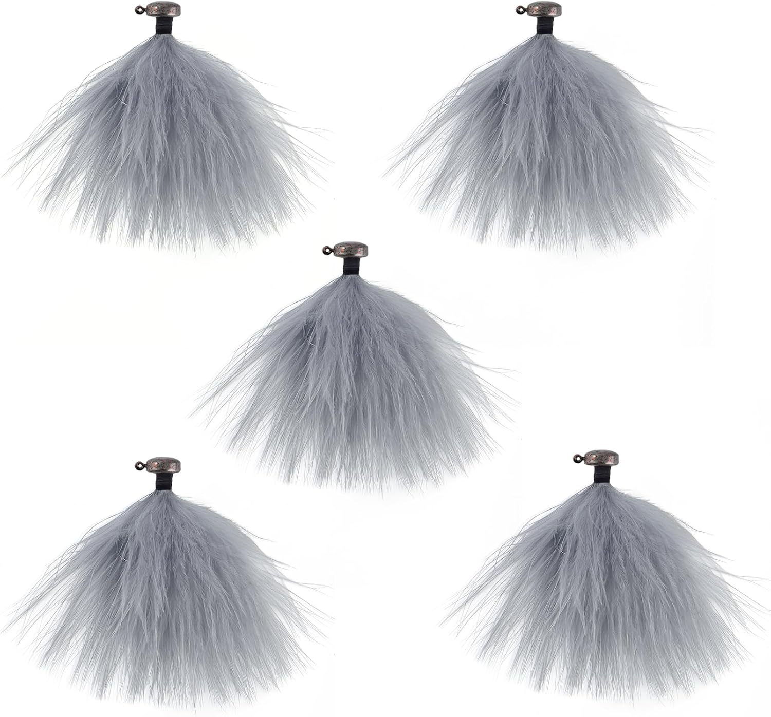 BTI-08B-412 Marabou Jig with Ned Head