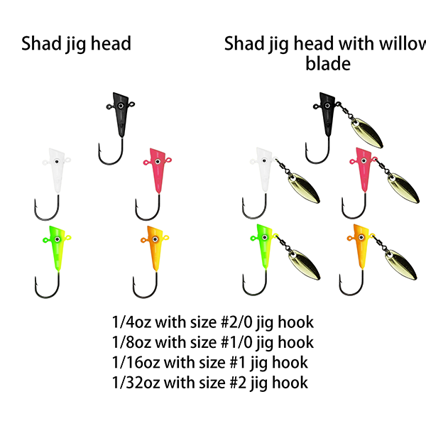 BTI-05I-1001 Shad Jig heads