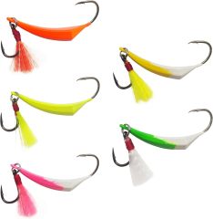 BTI-05B-069 Pompano Jigs with Teaser Hooks