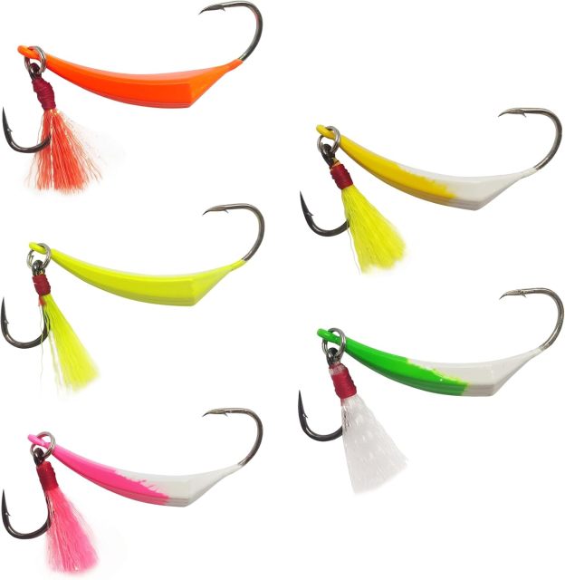 BTI-05B-069 Pompano Jigs with Teaser Hooks