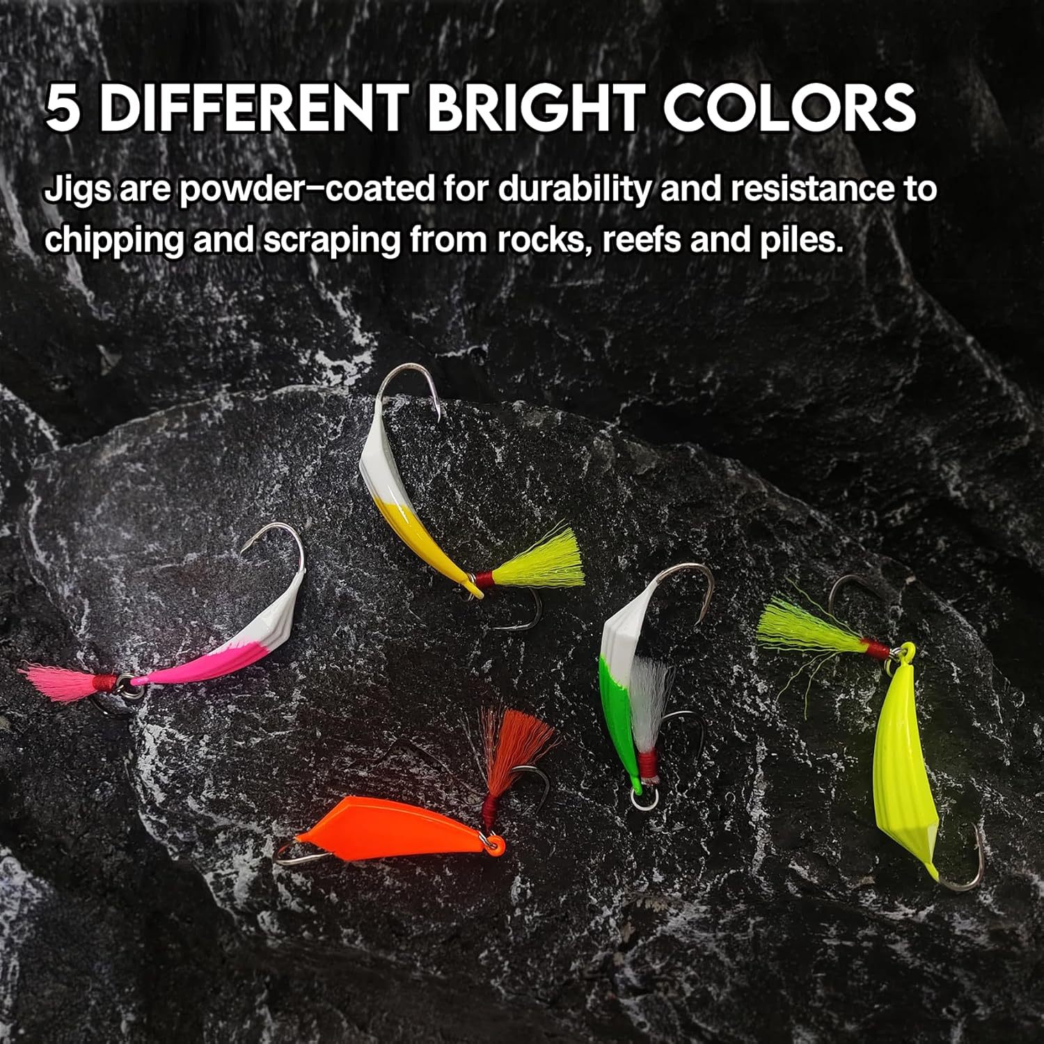 BTI-05B-069 Pompano Jigs with Teaser Hooks